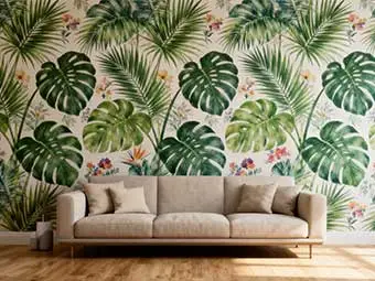 Living Room Wallpaper Designs
